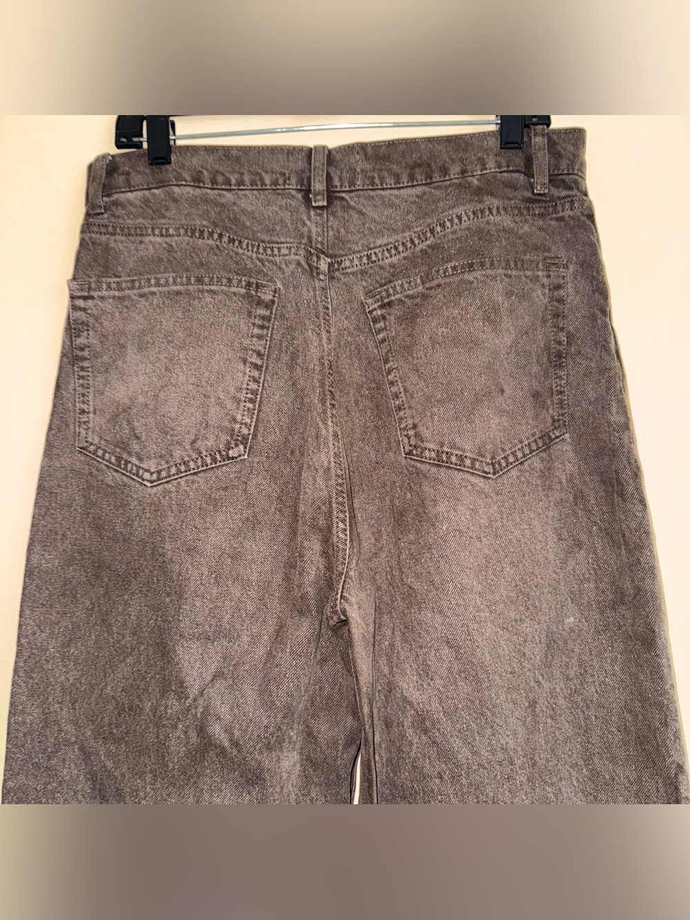 Reformation Cary High Rise Slouchy Wide Leg Jeans Brown Vintage Espresso Size 30 - Picture 9 of 15